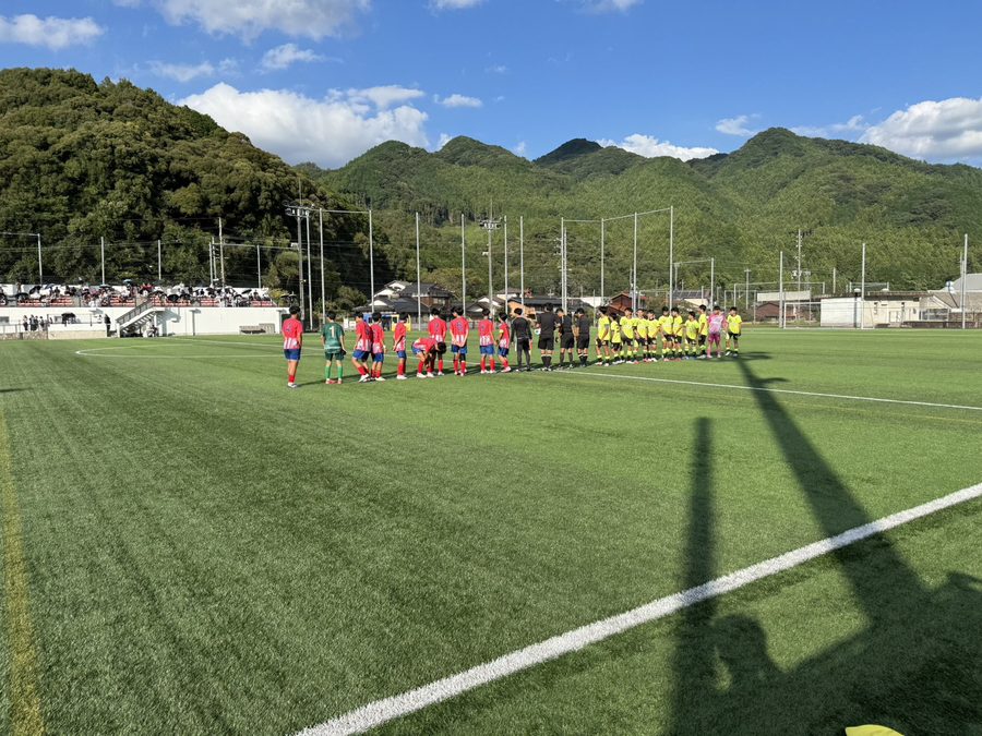 試合前の整列